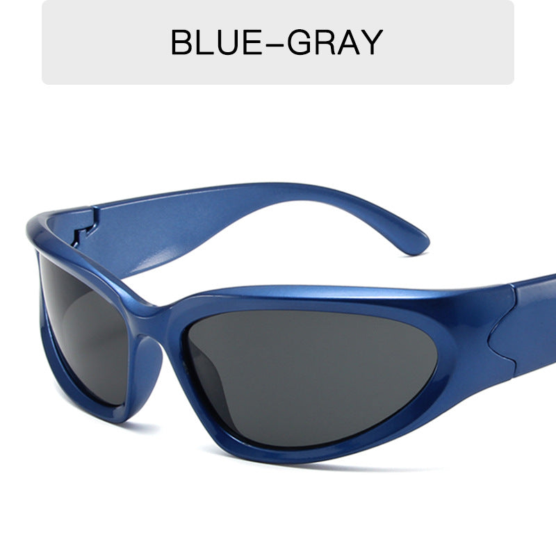 Wholesale Y2K PC Futuristic Sports Sunglasses